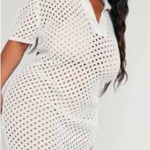 Pretty Little Things Crochet Swim Cover-Up size XXL